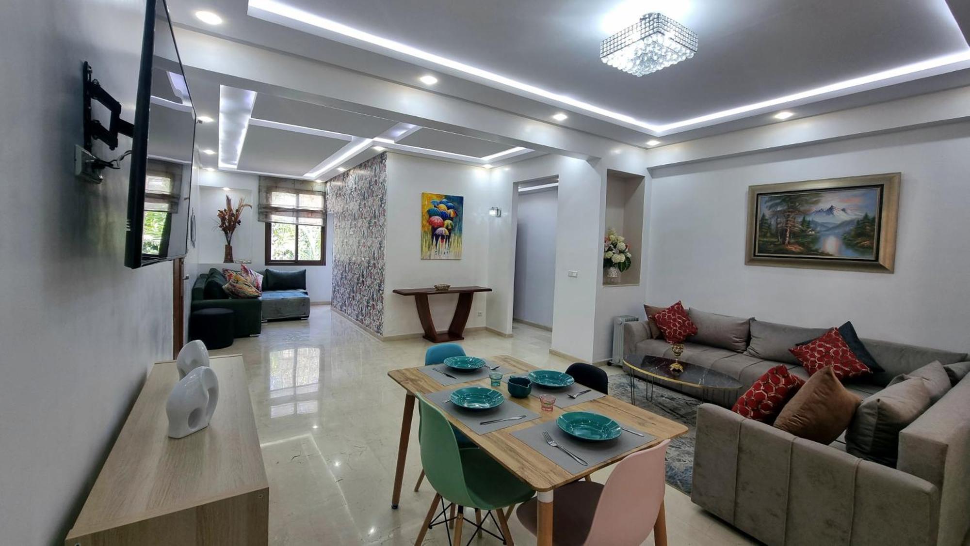 Ferienwohnung Luxury Family House With Garden View Casablanca Exterior foto
